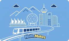 Vancouver Skyline Sticker